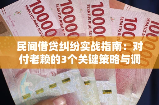 济南民间借贷纠纷实战指南：对付老赖的3个关键策略与调解盲区解析
